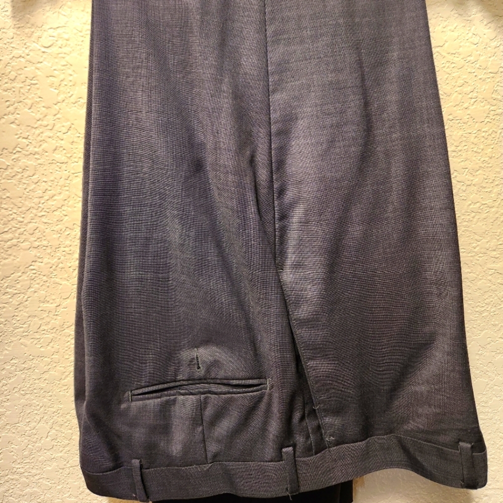 36x34 grey Linea Uomo dress pants